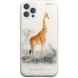 Vintage Girafe Art Slim TPU Phone Case for iPhone 11 Pro Max