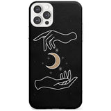 Hands Surrounding Moon Black Impact Phone Case for iPhone 11 Pro Max