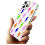 Rainbow Pop Lightning Black Impact Phone Case for iPhone 11 Pro Max