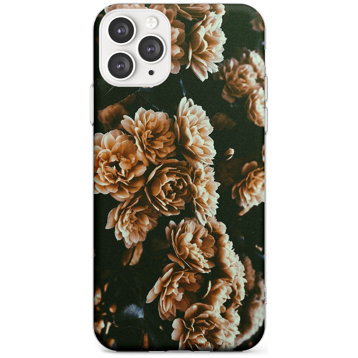 White Peonies - Real Floral Photographs Slim TPU Phone Case for iPhone 11 Pro Max