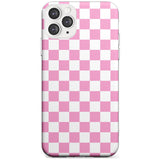 Pink Checkered iPhone Case  Slim Case Phone Case - Case Warehouse