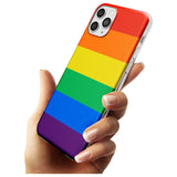 Rainbow Stripes Slim TPU Phone Case for iPhone 11 Pro Max