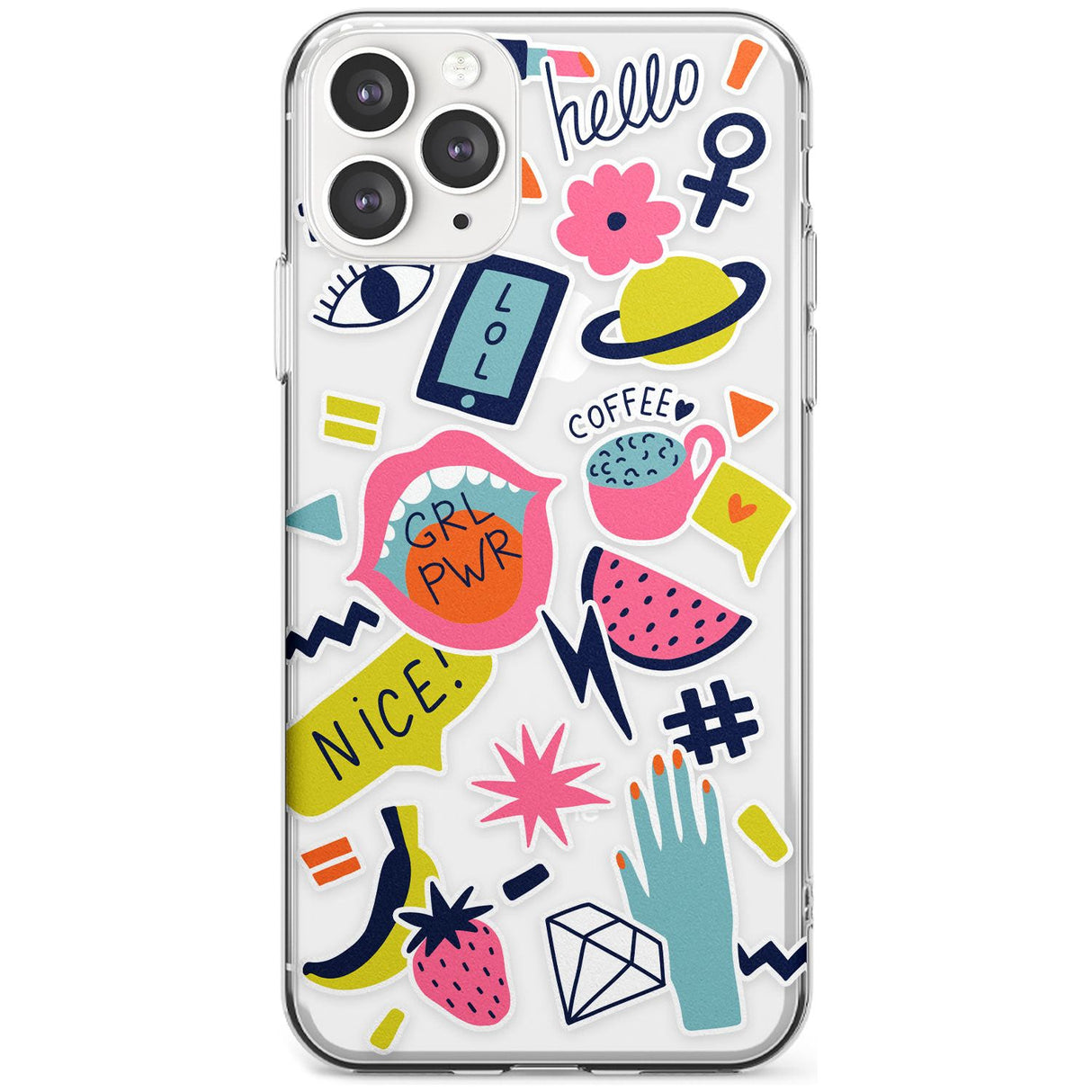 GRL PWR iPhone Case  Slim Case Phone Case - Case Warehouse