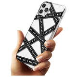 Caution Tape (Clear) Not a Morning Person Slim TPU Phone Case for iPhone 11 Pro Max