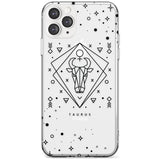 Taurus Emblem - Transparent Design Slim TPU Phone Case for iPhone 11 Pro Max