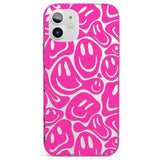 Blue Acid Faces Impact Phone Case for iPhone 11, iphone 12