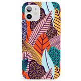 Abstract Leaves Impact Phone Case for iPhone 11, iphone 12