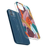 Abstract Leaves Impact Phone Case for iPhone 11, iphone 12