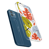 Abstract Leaves Impact Phone Case for iPhone 11, iphone 12