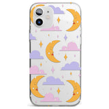 Moons & Clouds Impact Phone Case for iPhone 11, iphone 12