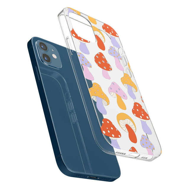 Moons & Clouds Impact Phone Case for iPhone 11, iphone 12