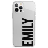 Personalised Create your own Warning Label Phone Case for iPhone 12 Pro