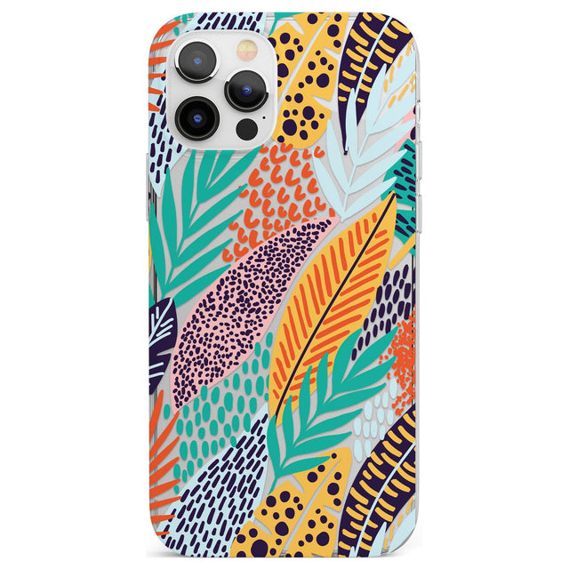 Abstract Leaves Phone Case for iPhone 12 Pro