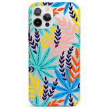 Tropical Palm Leaves Phone Case for iPhone 12 Pro