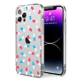 Kawaii Pill Pattern Phone Case for iPhone 12 Pro