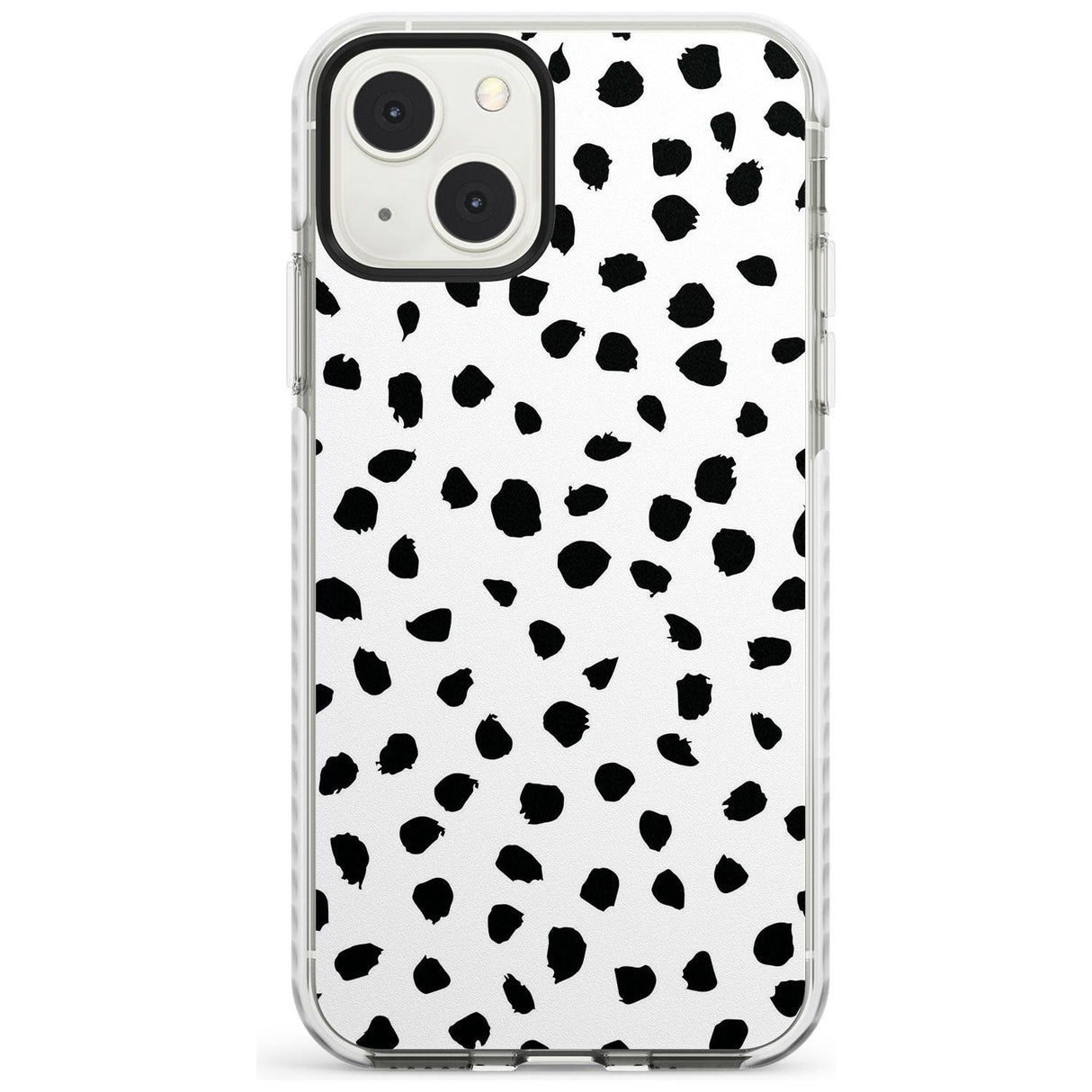 White Dalmatian Print