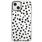 White Dalmatian Print