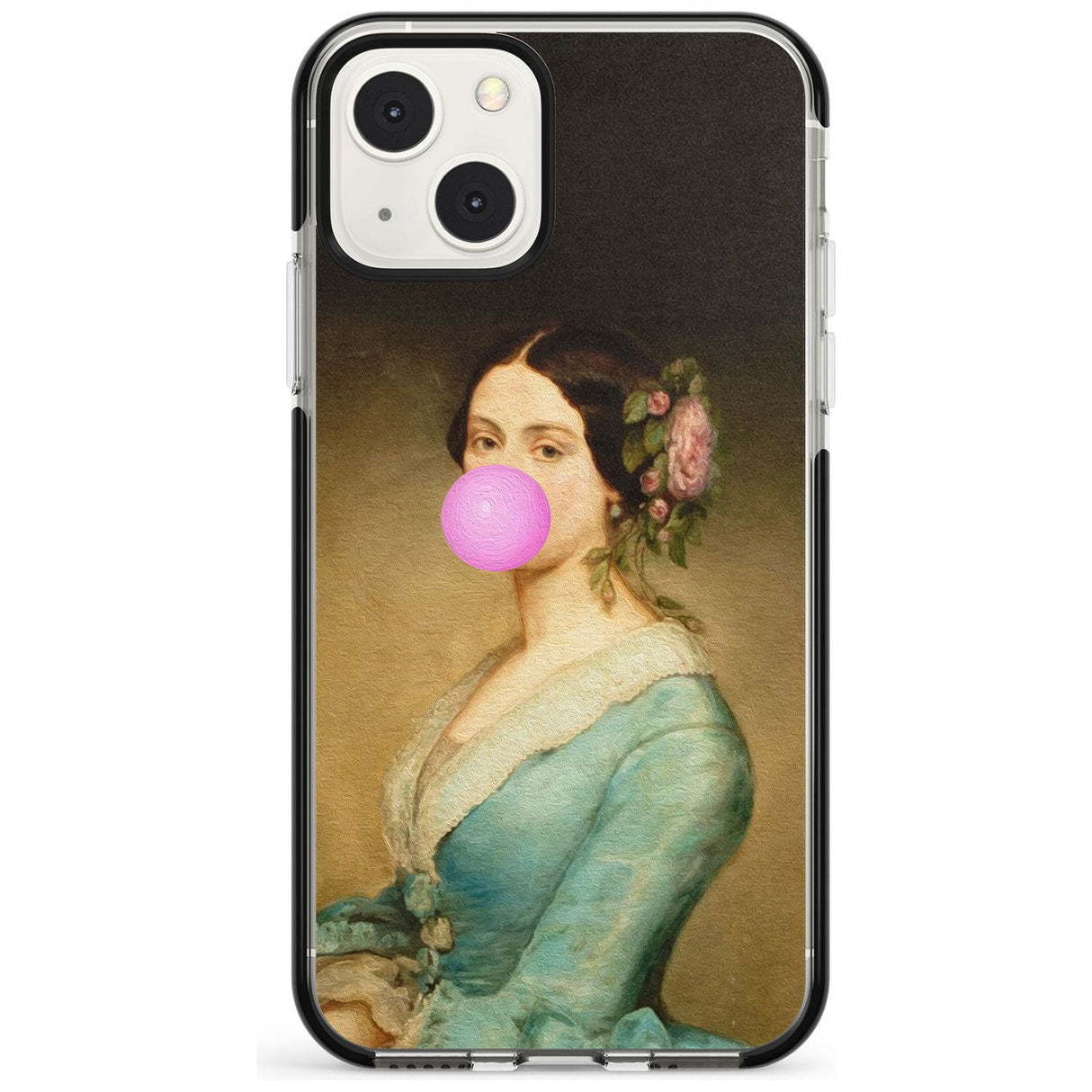 NOT SO ETIQUETTE Phone Case iPhone 13 Mini / Black Impact Case Blanc Space