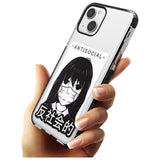 Anti-Social Black Impact Phone Case for iPhone 13 & 13 Mini