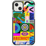 Patchwork Phone Case iPhone 13 Mini / Black Impact Case Blanc Space