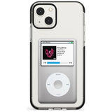 Personalised Classic iPod Black Impact Phone Case for iPhone 13 & 13 Mini