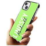 Personalised Bold Name: Lime Custom Phone Case iPhone 15 Pro Max / Black Impact Case,iPhone 15 Plus / Black Impact Case,iPhone 15 Pro / Black Impact Case,iPhone 15 / Black Impact Case,iPhone 15 Pro Max / Impact Case,iPhone 15 Plus / Impact Case,iPhone 15 Pro / Impact Case,iPhone 15 / Impact Case,iPhone 15 Pro Max / Magsafe Black Impact Case,iPhone 15 Plus / Magsafe Black Impact Case,iPhone 15 Pro / Magsafe Black Impact Case,iPhone 15 / Magsafe Black Impact Case,iPhone 14 Pro Max / Black Impact Case,iPhone 1