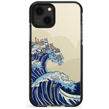 The Great Cat Wave Black Impact Phone Case for iPhone 13 & 13 Mini