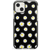 White Daisy Pattern (Black)