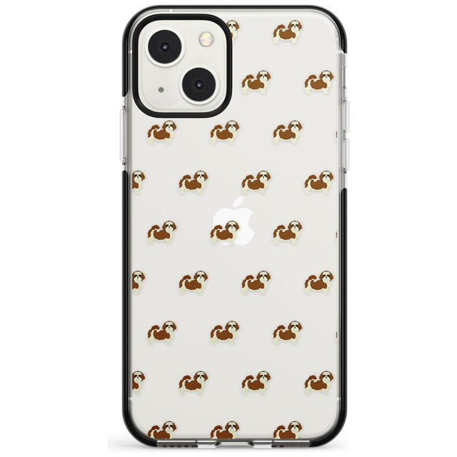 Shih Tzu Dog Pattern Clear