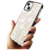 Abstract Continuous Line Faces White on Beige Phone Case iPhone 15 Pro Max / Black Impact Case,iPhone 15 Plus / Black Impact Case,iPhone 15 Pro / Black Impact Case,iPhone 15 / Black Impact Case,iPhone 15 Pro Max / Impact Case,iPhone 15 Plus / Impact Case,iPhone 15 Pro / Impact Case,iPhone 15 / Impact Case,iPhone 15 Pro Max / Magsafe Black Impact Case,iPhone 15 Plus / Magsafe Black Impact Case,iPhone 15 Pro / Magsafe Black Impact Case,iPhone 15 / Magsafe Black Impact Case,iPhone 14 Pro Max / Black Impact Cas