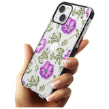 Purple Blossoms Transparent Floral