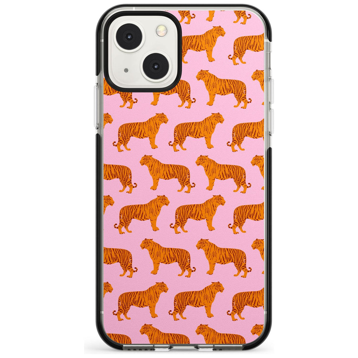 Tigers on Pink Pattern