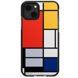 Piet Mondrian's Composition Black Impact Phone Case for iPhone 13 & 13 Mini