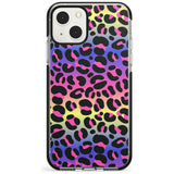 Rainbow Gradient Leopard Print