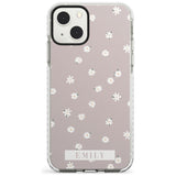 Personalised Dusty Rose Personalised Custom Phone Case iPhone 13 Mini / Impact Case Blanc Space