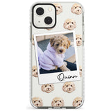 Personalised Cockapoo, Cream - Dog Photo Custom Phone Case iPhone 13 Mini / Impact Case Blanc Space