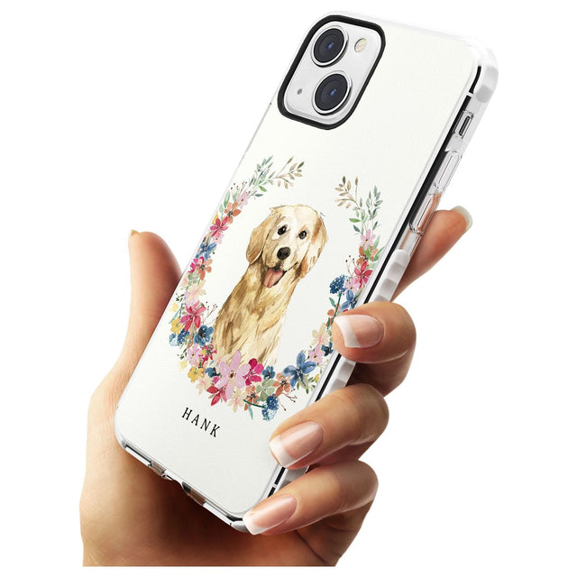 Personalised Golden Retriever - Watercolour Dog Portrait Custom Phone Case iPhone 15 Pro Max / Black Impact Case,iPhone 15 Plus / Black Impact Case,iPhone 15 Pro / Black Impact Case,iPhone 15 / Black Impact Case,iPhone 15 Pro Max / Impact Case,iPhone 15 Plus / Impact Case,iPhone 15 Pro / Impact Case,iPhone 15 / Impact Case,iPhone 15 Pro Max / Magsafe Black Impact Case,iPhone 15 Plus / Magsafe Black Impact Case,iPhone 15 Pro / Magsafe Black Impact Case,iPhone 15 / Magsafe Black Impact Case,iPhone 14 Pro Max 