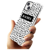 Personalised Black Bar & Dots Custom Phone Case iPhone 15 Pro Max / Black Impact Case,iPhone 15 Plus / Black Impact Case,iPhone 15 Pro / Black Impact Case,iPhone 15 / Black Impact Case,iPhone 15 Pro Max / Impact Case,iPhone 15 Plus / Impact Case,iPhone 15 Pro / Impact Case,iPhone 15 / Impact Case,iPhone 15 Pro Max / Magsafe Black Impact Case,iPhone 15 Plus / Magsafe Black Impact Case,iPhone 15 Pro / Magsafe Black Impact Case,iPhone 15 / Magsafe Black Impact Case,iPhone 14 Pro Max / Black Impact Case,iPhone 