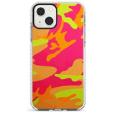 Neon Camo Impact Phone Case for iPhone 13 & 13 Mini