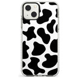 Cow Print Phone Case iPhone 13 Mini / Impact Case Blanc Space