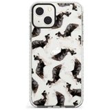 Border Collie Watercolour Dog Pattern Phone Case iPhone 13 Mini / Impact Case Blanc Space