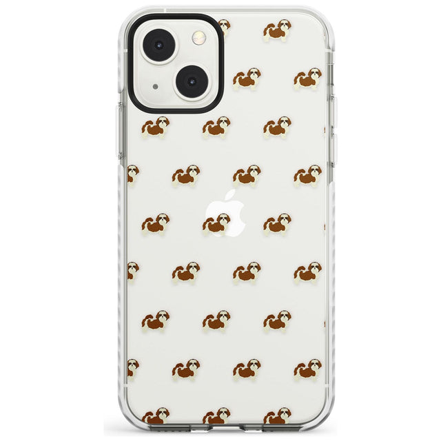 Shih Tzu Dog Pattern Clear