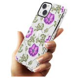 Purple Blossoms Transparent Floral