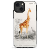 Vintage Girafe Art Impact Phone Case for iPhone 13 & 13 Mini