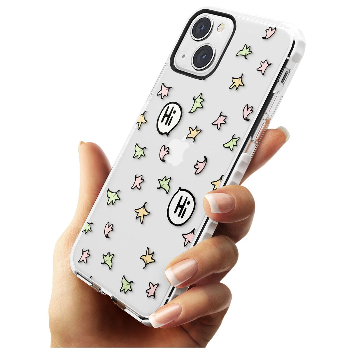 Heartstopper Leaves Pattern Impact Phone Case for iPhone 13 & 13 Mini