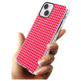 Neon Pink & Red Houndstooth Pattern Phone Case iPhone 15 Pro Max / Black Impact Case,iPhone 15 Plus / Black Impact Case,iPhone 15 Pro / Black Impact Case,iPhone 15 / Black Impact Case,iPhone 15 Pro Max / Impact Case,iPhone 15 Plus / Impact Case,iPhone 15 Pro / Impact Case,iPhone 15 / Impact Case,iPhone 15 Pro Max / Magsafe Black Impact Case,iPhone 15 Plus / Magsafe Black Impact Case,iPhone 15 Pro / Magsafe Black Impact Case,iPhone 15 / Magsafe Black Impact Case,iPhone 14 Pro Max / Black Impact Case,iPhone 1