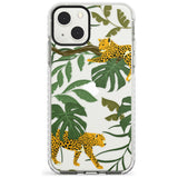 Two Jaguars & Foliage Jungle Cat Pattern