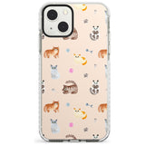 Cats with Toys Phone Case iPhone 13 Mini / Impact Case Blanc Space