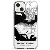 Map of Hong Kong Phone Case iPhone 13 Mini / Impact Case Blanc Space