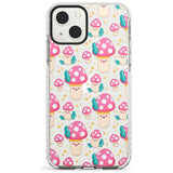 Cute Mushrooms Pattern Impact Phone Case for iPhone 13 & 13 Mini